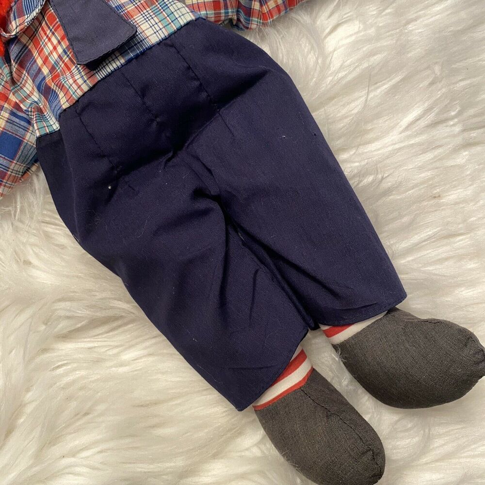 Vintage Handmade Raggedy Andy Doll - Picture 3 of 5